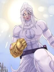 1girls big_ass big_breasts breasts conquest_(invincible) female female_conquest genderswap_(mtf) huge_ass invincible invincible_(tv_series) rule63 rule_63 stm_kll tagme white_eyes white_hair