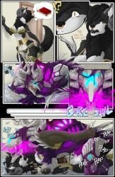 absurd_res breasts caboose6000 canid canine canis clothing domestic_dog dragon hi_res mammal monster mythological_creature mythological_scalie mythology panties scalie underwear wolf