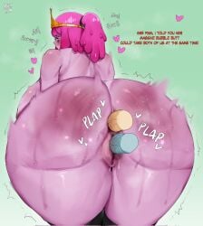 1boy 1futa 1girls adventure_time anal anal_penetration anal_sex ass back_view bubble_ass bubble_butt cartoon_network disembodied_penis double_penetration female finn_the_human futa/female futa_on_female futa_penetrating_female futanari huge_ass implied_futa intersex male male/female male_penetrating_female marceline milileonaorochi naked nude nude_female ot3 penetration penis penis_in_anus penis_in_ass penis_in_pussy pink-skinned_female pink_body pink_hair princess_bubblegum pussy sex teamwork threesome vaginal_penetration