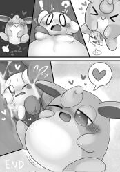 0415sssss ambiguous_fluids aroused blush bodily_fluids cum cum_inside dominant duo ejaculation female feral_unbirthing generation_1_pokemon genital_fluids genitals growth hi_res inflation internal internal_vaginal kirby kirby_(series) male nintendo orb penetration penis pokemon pokemon_(species) pussy sex size_difference sweat unbirthing vaginal_penetration vore wigglytuff