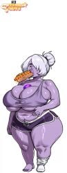alternate_ass_size alternate_body_type alternate_breast_size amethyst_(steven_universe) coldarsenal crystal_thots female gem_(species) huge_ass huge_breasts huge_butt solo steven_universe