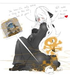 comic cynthia_(pokemon) dawn_(pokemon) fart fart_fetish fart_torture fat_ass female_focus giantess larger_female lazei pokemon stinky teasing