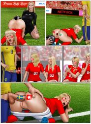 1boy 2018_fifa_world_cup ai_generated anal anal_sex ass bottomless buggery buttplug comic defeat defeated extro femdom fernanda_colombo_uliana football huge_buttplug humiliation male painal pants_pulled_down penalty_game referee sex_toy soccer soccer_shoes soccer_uniform socks sport sports sweden switzerland uniform victory world_cup