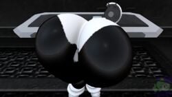 3d animated ass_expansion big_ass bubble_butt english_voice_acting glados glados_(humanoid) huge_ass hyper hyper_ass mp4 portal_(series) sound tagme thick_thighs video voice_acted wide_hips zer0264