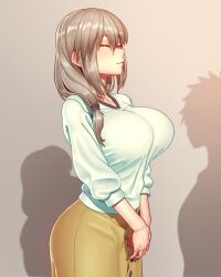 1girls ass big_ass big_breasts big_thighs blush breasts busty female huge_ass huge_breasts huge_thighs large_ass large_breasts large_thighs mature_female milf thick_thighs thighs uzaki-chan_wa_asobitai! uzaki_tsuki voluptuous xxnikichenxx