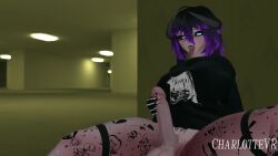 1futa 3d animated backrooms big_breasts black_hair blue_eyes breasts charlottevr clothing colored cum cum_on_floor dominant futa_only futanari goth goth_girl goth_milf intersex jerking_off jerkingoff manual masturbation mommy mommy_kink mother mp4 pale_skin purple_hair sitting solo sound strong_woman tagme the_backrooms thick uncensored video vrchat vrchat_avatar vrchat_model