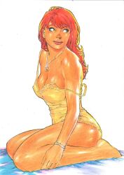 mary jane watson from marvel by ed benes studio
