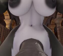 2futas 3d animated anthro big_breasts black_penis blowjob connivingrat deepthroat elise_(omniman907) face_fucking female fur furry futanari hands_on_head hands_on_hips hourglass_figure humanoid_penis intersex longer_than_30_seconds no_sound nude nude_futanari oral pov selena_(omniman107) taker_pov throat_fuck thrusting thrusting_into_mouth uncut video wolf