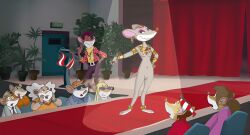 female geronimo_stilton_(series) group hi_res humanoid male male/female mammal mouse murid murine rodent smidsyrs04 thea_sisters thea_stilton thea_stilton_(series)