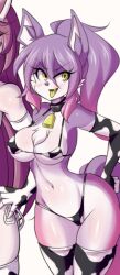 big_breasts breasts cow_print female female_focus female_only hiel_(lucyfercomic) lucyfercomic original original_character thick_thighs wide_hips