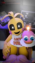 3d 3d_(artwork) 4k 9:16 absurd_res blender_(software) breast_play breasts five_nights_at_freddy's five_nights_at_freddy's_2 hi_res huge_filesize paizuri rookieanimator210 scottgames sex titfuck titjob toy_chica_(fnaf)