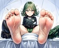 1girls ai_generated anime anime_style feet feet_together feet_up female female_focus female_only flat_chest flat_chested foot_fetish foot_focus green_eyes green_hair hentai one-punch_man petite skinny small_breasts soles solo_female stable_diffusion tatsumaki toes wrinkled_feet wrinkled_skin wrinkled_soles wrinkles wrinkly_feet wrinkly_soles