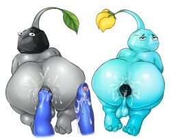 after_sex alternate_version_at_source ambiguous_fluids anal anal_fingering anal_sex anthro anus ass backsack balls big_butt big_penis blue_pikmin bodily_fluids chubby chubby_anthro chubby_male cum cum_in_ass cum_inside cum_on_penis elemental_creature fingering first_person_view flora_fauna gaping gaping_anus gay genital_fluids genitals group hi_res huge_butt huge_cock humanoid ice_pikmin looking_back male male/male male_only nintendo nood1e overweight overweight_anthro overweight_male penetration penis pikmin pikmin_(species) plant presenting presenting_hindquarters rock_pikmin slightly_chubby trion