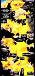 3d anal anal_sex blowjob bukkake cally3d chica_(cally3d) chica_(fnaf) chicken_girl chiku chiku_(cryptia) clazzey comic_strip cryptiacurves cum cum_in_ass cum_in_mouth cum_in_pussy cum_inside cum_on_body cum_on_face double_penetration fazclaire's_nightclub female five_nights_at_freddy's fnaf fredina's_nightclub gangbang garry's_mod high_resolution highres imminent_gangbang multiple_boys penis penis_in_ass penis_in_pussy purple_eyes pussy scottgames screenshot screenshot_edit sex skyrimgamer17 vaginal_penetration