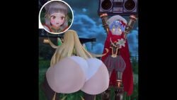 3d 3girls animated ass ass_awe ass_focus big_ass big_butt blonde_hair blush bubble_ass bubble_butt dat_ass female female_only gigantic_ass huge_ass huge_butt large_ass large_butt long_hair long_hair_female monolith_soft music mythra_(xenoblade) nia_(xenoblade) nintendo oakensfm outdoors outside panties poppi_(xenoblade) poppi_alpha_(xenoblade) presenting_ass presenting_hindquarters robot_girl robot_humanoid shaking_ass shaking_butt shocked shocked_expression smile sound tagme thick_ass thick_thighs thighhighs twerking uncensored video woodworksfm xenoblade_(series) xenoblade_chronicles_(series) xenoblade_chronicles_2 yellow_hair