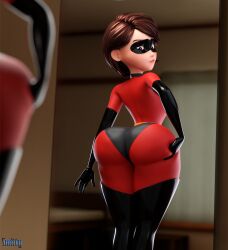 3d 3d_(artwork) ass big_ass big_breasts big_butt blender_(software) bottom_heavy breasts brown_eyes brown_hair bubble_ass bubble_butt busty canonical_scene cleavage curvaceous curvy curvy_figure digital_media_(artwork) disney elastigirl elastigirl_ass_redraw eyebrows eyelashes eyes fat_ass female female_focus fit fit_female hair hazel_eyes helen's_ass_check helen_parr hero heroine hips hourglass_figure huge_ass huge_boobs huge_breasts huge_butt human large_ass large_breasts large_butt legs light-skinned_female light_skin lips looking_back male mature mature_female milf mirror mother pixar round_ass round_breasts short_hair smitty34 straight_hair superhero superheroine tagme the_incredibles thick thick_hips thick_legs thick_thighs thighs top_heavy upper_body voluptuous voluptuous_female waist wide_hips