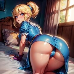 1girls 2023 ai ai_generated ai_hsl bed bedroom big_ass big_breasts big_butt blonde_female blonde_hair blue_clothing blue_dress blue_eyes blue_panties blush brawl_stars bubble_ass bubble_butt clothed clothed_female curvy curvy_body curvy_female curvy_figure curvy_hips dat_ass dress dress_lift female female_only fully_clothed fully_clothed_female gloves hornysluttyloli huge_ass huge_breasts huge_butt large_ass large_breasts large_butt light-skinned_female light_skin long_hair looking_at_viewer looking_back open_mouth panties piper_(brawl_stars) ponytail purple_gloves shiny_clothes shiny_skin solo stable_diffusion supercell thick_thighs voluptuous voluptuous_female wide_hips