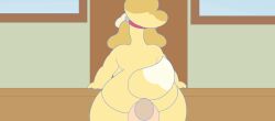 2d_animation animal_crossing animated anthro ass big_breasts blonde_hair bodily_fluids bouncing_breasts breast_play breast_squish breasts bulge butt_focus butt_from_the_front butt_pose canid canine canis cervical_contact cum cum_drip cum_in_pussy cum_in_uterus cum_inside cum_on_penis cumshot domestic_dog dripping duo ears_back ejaculation enjoying exposed_breasts female finger_fuck fingering first_person_view from_behind_position fur furry genital_fluids genitals hair holding_breast holding_butt humanoid isabelle_(animal_crossing) long_playtime male male/female mammal nintendo penetrating_pov penetration penis pivoted_ears pose pussy pussy_juice sex squish startlin tail uterine_prolapse uterus uterus_view vaginal_penetration yellow_body yellow_fur