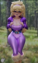 1female 1girls 3d 3d_model aged_up big_breasts blonde_hair boots breasts disney disney_channel disney_xd earring earrings female female_focus female_only gravity_falls green_eyes long_hair pacifica_northwest pacifica_northwest_(scrag_boy) rn scrag_boy scraggy_(artist) smile solo solo_female solo_focus standing straight_hair tongue tongue_out