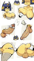 1futa 2023 9:16 anal_fingering animal_crossing ankha ankha_(animal_crossing) anthro anus areolae ass ass_grab balls big_ass big_penis bottomless breasts cat_ears catgirl clothed clothing cock_ring dickgirl disembodied_hand egyptian erection fingering fingering_ass furry futa_only futa_sans_pussy futanari handjob huge_breasts huge_cock humanoid_penis large_ass large_breasts large_penis lotion lube mostly_nude multiple_views nintendo nipples nude partially_retracted_foreskin penis puffy_anus solo spread_anus spreading_ass thick_thighs toonguy100 uncut veiny_penis yellow_body yellow_skin