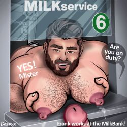 animated big_moobs big_muscles big_nipples big_pecs brown_hair desaxxx gay gay_sex hairy hairy_chest hairy_male hairy_pecs hazel_eyes homosexual huge_moobs huge_muscles huge_nipples huge_pecs large_nipples male male_focus male_lactation male_only milk milking milking_breasts moobs muscles muscular muscular_male nipple_fetish nipple_play nipples oversized_muscles pecs