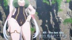 animated armpits ass atelier_(series) atelier_ryza_ever_darkness_&_the_secret_hideout_the_animation bouncing_breasts breasts huge_ass huge_breasts klaudia_valentz lila_decyrus reisalin_stout screencap stretching tagme thick_thighs video