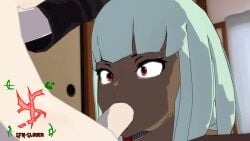 1futa 1girl1futa 1girls 3d angry animated arms_tied arms_tied_behind_back ass blowjob bondage breasts couch cum cum_in_mouth cum_in_throat cum_inside dark-skinned_female dark_skin deepthroat emerald_sustrai eye_contact face_fucking fellatio female femsub fringe functionally_nude functionally_nude_female functionally_nude_futanari futa_on_female futadom futanari gag gagging green_hair grey_hair hand_on_head hands-free hands_behind_back hands_tied head_grab heart-shaped_pupils interracial irrumatio kaliethva medium_hair nipples oral orgasm_face penis red_eyes red_hair ruby_rose rwby secretly_loves_it sfmslayer silver_eyes sitting sound source_filmmaker spread_legs submissive_female testicles throat_barrier throat_fuck tied_up video voice_acted