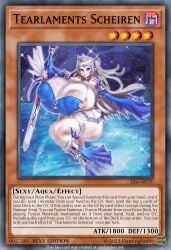 1girls duel_monster flamingsanity mermaid monster_girl parody tearlaments_scheiren yu-gi-oh!