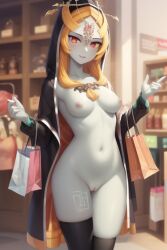 Black Legwear Rule 34 Image