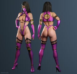 1girls 3d 3d_(artwork) ass big_ass big_breasts black_hair breasts busty cleavage cleavage_cutout clothed clothes clothing dat_ass edenian female female_focus female_only fit fully_clothed gloves hand_on_hip huge_breasts hybrid large_ass large_breasts leotard long_gloves long_hair mask mileena mileena_(mk9) monster monster_girl mortal_kombat mortal_kombat_(2011) netherrealm_studios pink_clothing pose posing realistic signature solo standing tarkatan thick_ass thighhighs thin_waist voluptuous wide_hips zabzarock