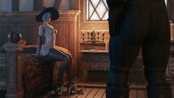 geralt of rivia from overwatch by sparkynsfw