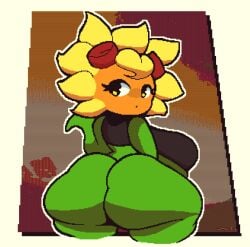 1girls big_ass big_butt breasts female female_focus female_only flower flower_humanoid huge_ass huge_butt plant plant_girl plant_humanoid plantie plants_vs_zombies plants_vs_zombies:_heroes solar_flare_(pvz) sunflower sunflower_(pvz) windreg