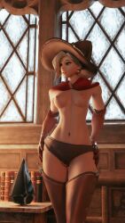 mercy from overwatch by sparkynsfw