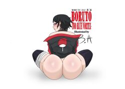 sarada uchiha from boruto: two blue vortex by baddiesart
