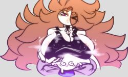 antdraws big_breasts breasts breasts_bigger_than_head buglatte bugspresso female female_focus hair holding_breast large_breasts lofiglade looking_at_viewer marble_(smolmarble) marblebit nipple_bulge nipples pixelsoda plum_(bugspresso) smolmarble