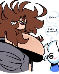 antdraws big_breasts breasts buglatte bugspresso female female_focus hair large_breasts lofiglade marble_(smolmarble) marblebit pixelsoda plum_(bugspresso) showing_breasts smolmarble