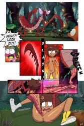 1boy 1girls 2d accurate_art_style amphibia anne_boonchuy anus ass beatboafterdark breasts bubble_butt color crying dark-skinned_female dark_skin digital_media_(artwork) erect_nipples female feral feral_on_female feral_on_human forced human imminent_rape imminent_sex imminent_vaginal larger_male male narrow_waist nude nude_female on_model open_mouth outdoor_nudity outdoors plump_labia rape size_difference skinny small_breasts smaller_female socks spread_legs sprig_plantar straight tan_skin teenager torn_clothes vagina zoophilia