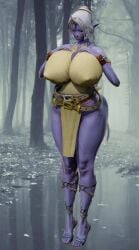 3d 3d_animation 3d_model animated big_breasts breasts brocobich female honey_select huge_breasts large_breasts league_of_legends soraka tagme video