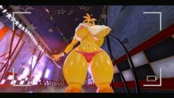 3d animated big_ass big_breasts clothed curvaceous curvy female female_only five_nights_at_freddy's furry huge_ass huge_breasts huge_toy_chica large_ass large_breasts looking_at_viewer nipples no_sound panties pinchibird tagme thick_thighs thighs toy_chica_(fnaf) toy_chica_(love_taste) underboob underwear video wide_hips