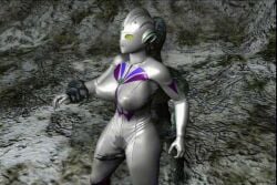 3d akata_(artist) animated giant_(akata) no_sound outside rape tagme ultraman_(franchise) vaginal_penetration video wet_pussy