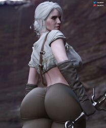 ciri from the witcher (series) by tekonsfw