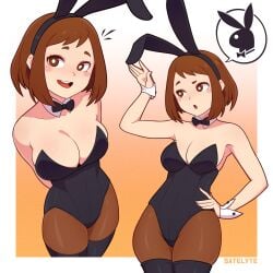ochako uraraka from boku no hero academia by satelyte