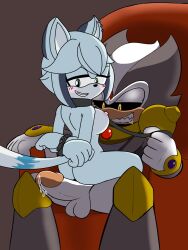 anthro anticipation before_sex captured cobalt_the_wolf(skwid) collar dripping dripping_precum drooling fan_character female grin handcuffed hands_behind_back leash male male/female neo_(neo_x6) neo_x6 oc restrained skwid sonic_(series) sonic_the_hedgehog_(series) throne