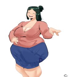 1futa balls balls_bulge bbw belly big_belly big_breasts big_stomach boku_no_hero_academia breast_window breasts bulge bulge_through_clothing centipedemc chubby chubby_female closed_eyes clothed clothing cock dick erection fat fully_clothed futa_only futanari gigantic_penis grandma_body grandma_build granny_body green_hair hand_on_hip happy heavy_breather huge_breasts huge_calves human inko_midoriya large_breasts light-skinned_futanari light_skin long_hair massive_ass massive_butt massive_penis massive_thighs milf milkers my_hero_academia overweight overweight_female penis penis_bulge precum precum_through_clothing print skirt skirt_bulge smile smiling solo standing stomach testicle_bulge testicles thick_thighs tired venus_body venus_futa