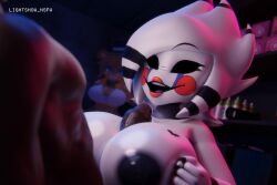 1boy 1boy1girl 1girls 3d 3d_animation animated areolae big_breasts big_penis breasts cally3d clazzey cryptiacurves cum dark-skinned_male ejaculation fazclaire's_nightclub five_nights_at_freddy's five_nights_at_freddy's_2 fnaf fredina's_nightclub huge_breasts human_on_robot inverted_nipples lightshow macstarva male/female marie_(cally3d) marie_(cryptia) marionette_(fnaf) nipples paizuri penis puppet_(cally3d) puppet_(fnaf) scottgames smile sound surprised surprised_expression video white_body