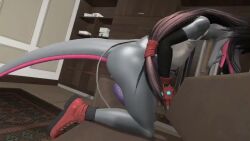 1futa 3d animated anthro autopenetration bottomless bottomless_futanari canastus cum cum_in_ass cum_inside dickgirl female_focus futanari gynomorph intersex lizard lizard_humanoid masturbation pokemon pokemon_(species) salazzle solo source_request tifa_lockhart_(cosplay) video