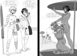 2boys 4girls beach big_penis blowjob circumcised cum_inflation cumflated_belly cumflation himiko_toga inflation izuku_midoriya kiahl lobsterkiahl male_focus mei_hatsume muscular muscular_male my_hero_academia nemuri_kayama nude_beach ochako_uraraka penis penis_size_difference pierced_ears pierced_genitals pierced_nipples piercing pubic_hair pubic_tattoo public_exposure public_nudity public_sex public_use scar sequence size_difference small_dom_big_sub tattoo tattoo_on_arm tattoo_on_belly tattoo_on_chest tattoo_on_legs tattoos villain_deku yaoi