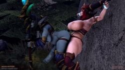 2futas 3d alexstrasza anal animated ass big_balls blue_skin breasts cum_in_ass cum_inside cumflation dreadlord_jaina duo futa_on_futa futa_only futanari horns horsecock hrfidy huge_balls huge_cock inflated_belly inflation pointy_ears red_hair staff warcraft world_of_warcraft