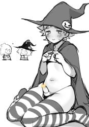 1boy aged_up balls bikini_top black_and_white cape craig_tucker echi_echi_tk echigoya_takeru male male_only penis south_park stockings thong thong_bikini tweek_tweak witch_hat yellow_hair