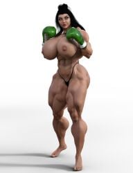 1girls 3d 3d_(artwork) abs ass athletic athletic_female barefoot biceps big_ass big_breasts black_eyeshadow bottom_heavy boxing boxing_gloves breasts brown-skinned_female bust busty champions_of_inner_earth chest cleavage curvaceous curvy curvy_figure eyebrows eyelashes eyes eyeshadow female female_focus fit fit_female gloves green_boxing_gloves green_gloves grey_eyes hair heytheremakayla hips hourglass_figure huge_ass huge_breasts human large_ass large_breasts legs light-skinned_female light_skin lips lipstick little_makayla makayla_(inner_earth) mature mature_female mighty_makayla muscles muscular muscular_female original original_character red_lipstick slim slim_waist thick thick_hips thick_legs thick_thighs thighs top_heavy top_heavy_breasts topless transparent_background upper_body voluptuous voluptuous_female waist wide_hips